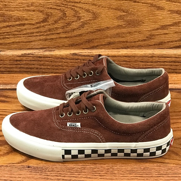 vans era pro brown